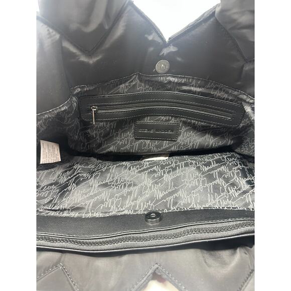 Steve Madden Designer Purse Black Quilted - Luxury Collection - NWT - Picture 5 of 6